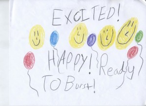 Photograph of Child’s Drawing.