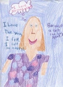 Photograph of Child’s Drawing.