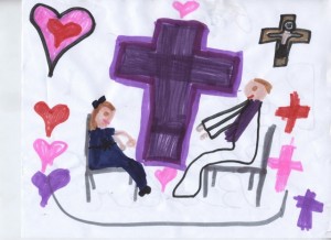 Photograph of Child’s Drawing.