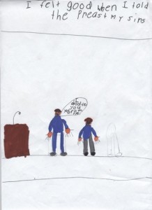 Photograph of Child’s Drawing.