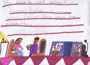 Photograph of Child’s Drawing.