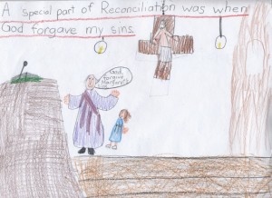 Photograph of Child’s Drawing.