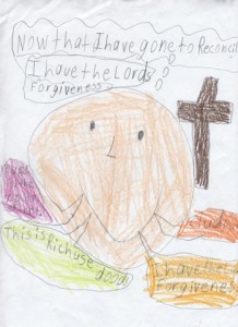 Photograph of Child’s Drawing.