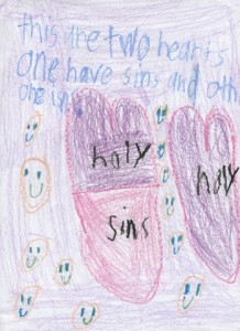 Photograph of Child’s Drawing.