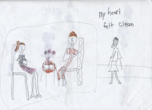 Photograph of Child’s Drawing.