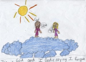 Photograph of Child’s Drawing.