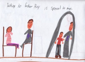 Photograph of Child’s Drawing.