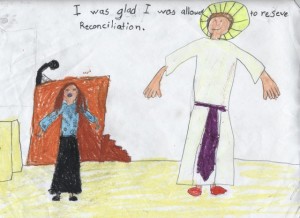 Photograph of Child’s Drawing.