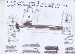 Photograph of Child’s Drawing.